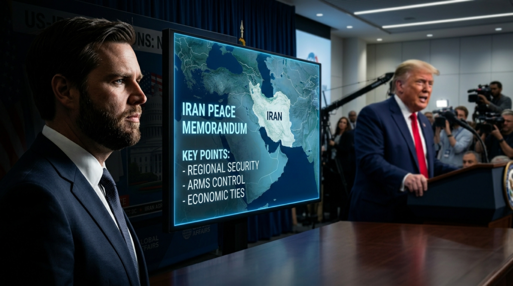 If it doesn’t work out, I’m blaming JD’ Vance’s risky gambit on Iran peace efforts